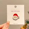 2026 Nuevo Adorno de Broche de Dibujos Animados Papá Noel Insignia Navideña Linda Mujer Reno Pin Creativo Accesorios