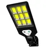 Luz de Pared Solar, Iluminación de Pared para el Hogar, Luz de Calle LED Inteligente con Control Remoto, Luz de Jardín Exterior con Sensor de Movimiento Corporal