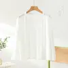 Chal Delgado de Protección Solar de Verano, Salida Casual, Durmiendo en Habitación con Aire Acondicionado, Múltiples Usos, Holgado y Versátil, Fresco, Chal de Manga Larga