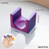 Arte de Uñas 5D Transfronterizo Almohadilla Fija para Uñas Reposamuñecas Impreso en 3D Superficie de Terciopelo Herramienta de Arte DIY Soporte para Uñas