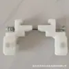 Nuevo Clip Fijo para Conexión de Rieles de Tarjeta de Riel de Doble Extremo, Tarjeta de Línea Doble, Clip Fijo de Línea de Riel, Abrazadera Aislante de Nylon para Ferrocarril