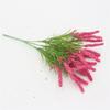 Spot Mayoreo 7 Puntas Lavanda Simulada Espuma Lavanda Flores Falsas Flores de Plástico Decoración de Boda Flores de Espuma