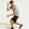 Camisetas Americanas de Manga Curta Transfronteiriças, Camisetas de Gola Redonda, Roupas de Trabalho, Camisas Culturais, Camisetas Masculinas Estampadas, Absorventes de Umidade