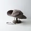 WN Chicas Picantes Japonesas Sombrero de Vaquero Occidental Viento Neutro para Mujer Sombrero de Pescador Protector Solar para Camping al Aire Libre Sombrero de Montañismo para Hombre