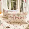 Funda de almohada de algodón puro, pieza individual, paquete doble de algodón puro, funda de almohada estampada para cuatro estaciones, 48 cm x 74 cm, funda interior para núcleo de almohada, pieza individual