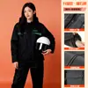 Conjunto de Impermeable Dividido Personalizado para Adultos, Impermeable Tipo Dividido para Repartidores, Impermeable a Prueba de Tormentas de Cuerpo Completo, Especialmente Diseñado para Ciclistas