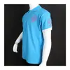 Camiseta de Fábrica Camiseta publicitária algodão macio camiseta com lapela bem-vindo ao modelo