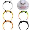 E-Commerce Transfronterizo Nuevo Anillo de Nariz Tipo C de Acero Inoxidable de Alta Gama Arete Fijo para la Nariz Joyería y Accesorios para Perforaciones Corporales