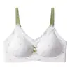 Lindo moñito, sujetador con estampado floral sin costuras para niñas jóvenes, diseñado para realzar la apariencia de un busto pequeño, cómodo, sin varillas y con soporte lateral para minimizar el abultamiento lateral
