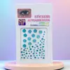 Mariposa de Dibujos Animados para Niños con Pegatinas de Diamantes Pegatinas para Cara de Concierto Autoadhesivas Sin Pegamento Accesorios de Maquillaje para Actuación en Escenario de Niñas