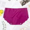 Sobre Tao Explosions Ice Silk Seamless Underwear Feminino Pequeno Fresco Cor Sólida Cintura Média Algodão Virilha Quadril Verão Roupa Interior Feminina