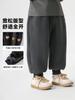 Calça de Moletom Forrada com Lã para Meninos Roupa de Outono Calça de Algodão para Bebê Aconchegante e Quente Roupa Infantil Calça Longa Outono e Inverno Tendência