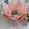 Envío Gratis Ramo Semi-Terminado Cumpleaños Flores Creativas Snacks Gypsophila Flores de Papel de Seda Shengyue