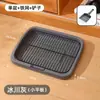 Inodoro extra grande para perros pequeños, medianos y grandes, diseño de panel plano con valla alta para evitar salpicaduras, viene con un soporte, venta al por mayor desde el fabricante