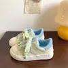 Zapatillas Deportivas para Mujer 2026 Primavera/Verano Nuevas Casual Versátiles Transpirables Modernas Suela Gruesa Estudiante Deportivas Zapatos Blancos