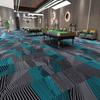 Alfombra Impresa para Sala de Billar Retardante de Llama Completamente Cubierta Área Grande Hotel Comercial Oficina Retardante de Llama Nylon Sala de Billar