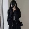 Shanli Dadi con forro polar invierno departamento de té usar un conjunto ligeramente gordo departamento de sal drama coreano animado calle frita abrigo deportivo