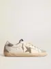 Zapatillas Gg Retro Desgastadas con Estampado de Estrellas, Estilo Pareja de Cuero Genuino, Zapatos Deportivos Casuales que Aumentan la Altura, Exclusivamente para Comercio Transfronterizo