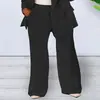Primavera y Otoño 2026 Estilo Nuevo Moda Europea y Americana Color Sólido Ajuste Delgado Cárdigan Chaqueta Traje de Temperamento Conjunto de Traje para Mujer