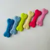 Juego de Juguetes Masticables TPR de Venta Caliente Transfronterizo para Perros, Palo Masticable para Perros Hueso de Pollo, Limpieza Dental y Juguete Duradero para Mascotas al por Mayor