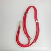 Cordão Trançado Colorido para Celular de Uso Duplo, Capa Universal para Celular com Cordão Anti-Perda e Anti-Queda, Bolsa Transversal, Alça de Mochila