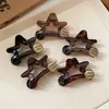 Pin de Estrella de Cinco Puntas Estándar de Oro para Coleta Alta para Mujer, Nuevo Clip de Gama Alta 2025, Pasador, Pinza de Tiburón en la Parte Posterior de la Cabeza