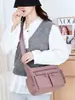 2026 Bolso de Hombro Nuevo Estilo Simple, Ligero, de Gran Capacidad para Mujer, Bolso Casual de Nailon, Bolso Cruzado Versátil, Bolso para Viajes Diarios para Mujer
