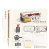Set de Pintura y Caligrafía de Colores Verdaderos para Principiantes, Suministros Especiales para Estudiantes de Primaria, Material Escolar Introductorio para Segundo Grado