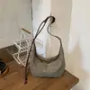 Shuai Mijia 2026 Bolso de Hombro Tejido Nuevo para Mujer, Bolso de Paja Estilo Coreano para Vacaciones, Bolso Cruzado de Gran Capacidad, Moderno