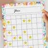 Pegatinas Coloridas Lindas Personalizables Pegatinas de Registro del Plan de Autodisciplina Pegatinas de Recompensa para Jardín de Infancia Estrella de Cinco Puntas Pegatinas para Niños