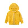 Ropa para Niños Primavera y Otoño Nuevos Productos 2024 Ropa Exterior para Niños Ropa para Niños Sudaderas con Capucha para Bebé Color Sólido Dropshipping