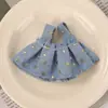 Novidade Primavera/Verão Roupas para Boneca de 10CM Saia Salopete de Veludo Cotelê Vintage Roupa de Reposição para Boneca de Pelúcia Venda por Atacado