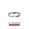 Pulsera de Mano para Pareja Serpiente Espíritu Mobius Plata S999 Cinabrio Cuerda Roja Tejida a Mano para Mujer Regalo Año de Nacimiento