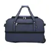 Bolsa de Viaje Transfronteriza Plegable Bolsa con Carrito para Equipaje Bolsa para Equipaje de Mano de Aviación Gran Capacidad Ampliable Bolsa de Viaje