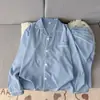 Pijama de luxo estilo coreano novo para homens, fino de manga comprida e calça comprida para primavera e outono, cardigã de abertura frontal, conjunto plus size, roupa de casa