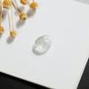 Han Yu borde esmalte de color lámina de plata pétalos de amor 13*16MM material antiguo DIY accesorios de joyería de esmalte de color venta al por mayor