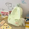 Mochila Simples Estilo Coreano Ins para Mulheres, Grande Capacidade, Moderna e Versátil, Mochila Escolar Estilo College para Estudantes, Mochila Casual Leve