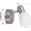 Lámpara de Pared Estilo Lujo Nórdico Lámpara de Mesita de Noche para Dormitorio Iluminación LED Simple Moderna Lámpara de Pared para Fondo de Sala de Estar