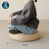 Futón Tejido de Paja Cojín de Piso Estilo Japonés Tatami Balcón Esterilla de Meditación Uso en Casa Esterilla para Arrodillarse en Meditación Esterilla Tejida de Paja