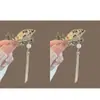 Elegante Pinza Lateral con Borla Estilo Antiguo, Pinza de Pato Estilo Chino, Pinza para Flequillo, Exquisito de Gama Alta Nuevo Accesorio para el Cabello 2026