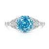Transmissão ao Vivo Super Venda: Anel Botão de Diamante de Alto Carbono com Corte Rosa para Mulheres, Moderno e Versátil, Banhado a Ouro Real, Dropshipping Disponível