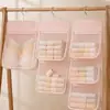 Bolsa de almacenamiento para ropa interior, organizador colgante para armarios, adecuado para dormitorios, para guardar sujetadores, lencería, calcetines y ropa interior