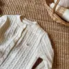 Suéteres para Niñas Otoño/Invierno 2026, Cárdigans de Punto Versátiles Casuales Estilo Coreano para Niñas Pequeñas, Dropshipping Transfronterizo
