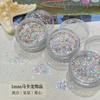 Accesorios de Lunares Yanling 2026 Nuevas Lentejuelas Redondas Lentejuelas de Estrella Macarrón Lentejuelas de Corazón para Uñas
