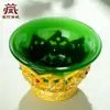 Cuenco de Loto Yuan Hui para Buda para Sala de Buda Taza de Suministros de Agua de los Ocho Auspiciosos Suministros para el Hogar de Buda