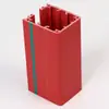 Perfil de PVC personalizado ranura de plástico tira decorativa de plástico tira de soporte para estante perfil coextruido de ABS