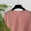 Suéter de Caxemira feminino 100 cashmere pescoço redondo sem costura cor sólida suéter de fundo outono e inverno camisola quente top