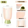 Soporte para Palillos en Forma de Tulipan, Estante de Almacenamiento para Cepillos de Botella, Organizador Multifuncional de Utensilios de Cocina, Soporte para Palillos con Drenaje