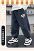 Pantalones Largos de Pana para Niños Pantalones Casuales Sueltos para Niños Estilo Primavera y Otoño Joggers Pantalones Versátiles para Bebé