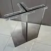 Pernas de Mesa Luminosas Acrílicas Foscas Pernas de Mesa de Toucador Estrutura de Suporte Pernas Mesa de Ilha Barra de Suporte de Mesa Canto de Mesa com Luzes
